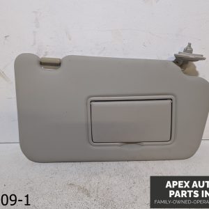 OEM 2011-2014 Nissan Juke 1.6L Passenger Right Side Sun Visor Gray