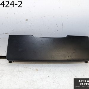 OEM 2011 Audi A4 2L Rear Center Console Trim Blank Cover Panel Black