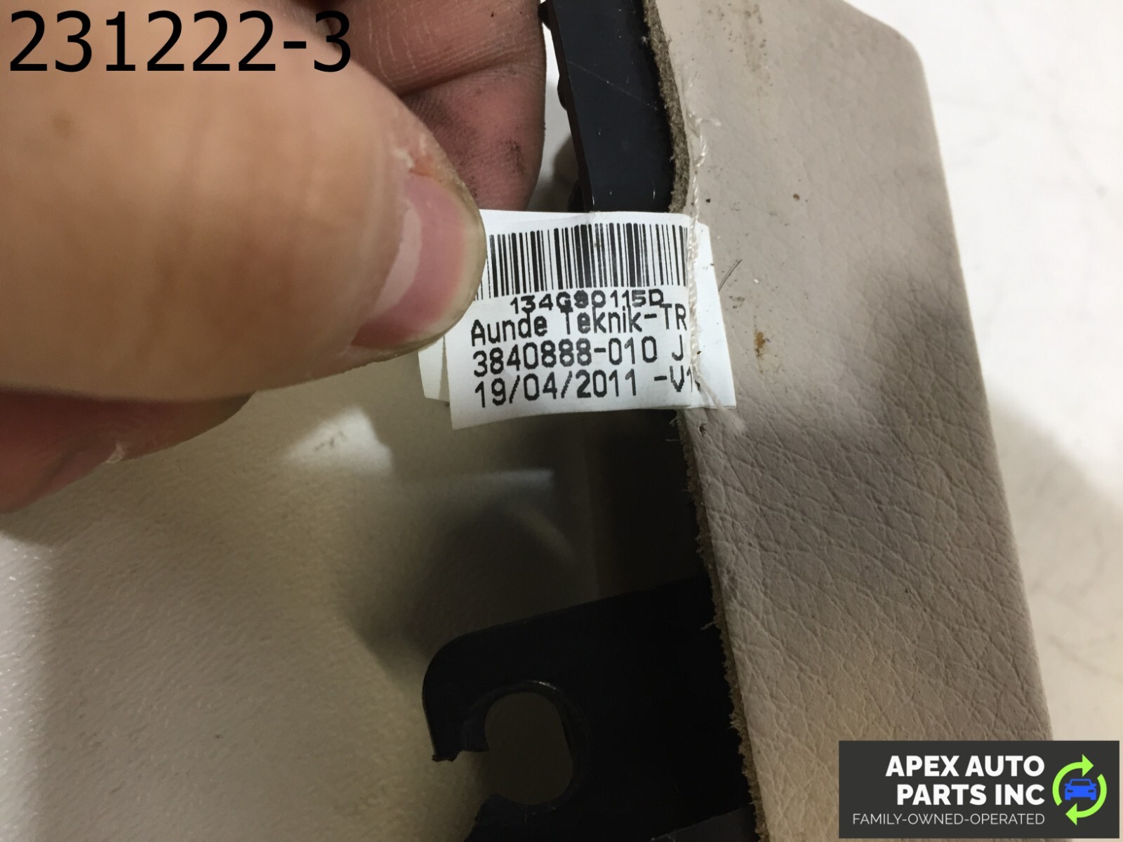 OEM 2011 BMW 550i Center Console Right side Trim Cover Panel - Image 8