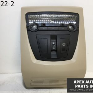 OEM 2011 BMW 550i Overhead Console Roof Dome Light Lamp Switch