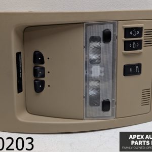 OEM 2011 Cadillac Escalade Overhead Console Map Dome Light Lamp Sunroof Storage