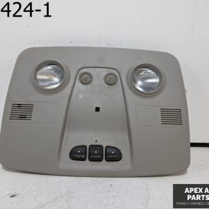 OEM 2011 Chevrolet Traverse 3.6L Overhead Console Grey E4i05
