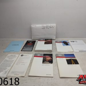 OEM 2011 Toyota Prius 1.8L Owners manual