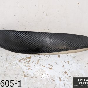 OEM 2012-2015 BMW 320i 2.0L Rear Left Driver Door Handle Trim Carbon Fiber