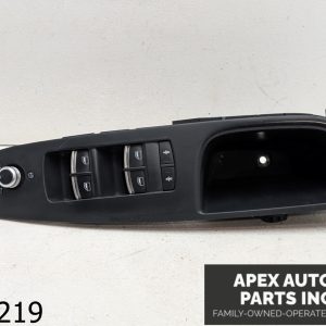 OEM 2012 Audi Q7 3.0L DOOR WINDOW SWITCH W/ Trim, Front Left Driver Side