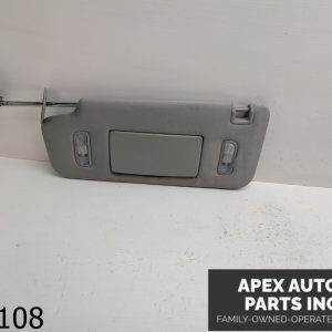 OEM 2012 Cadillac CTS 4 3.0L FRONT LEFT SIDE SUN VISOR W/ MIRROR & LIGHTS
