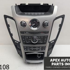 OEM 2012 Cadillac CTS 4 3.0L Radio Climate Control Trim Panel Bezel Air Vents