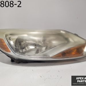 OEM 2012 Ford Focus 2L Passenger Headlight Halogen Aluminum Trim