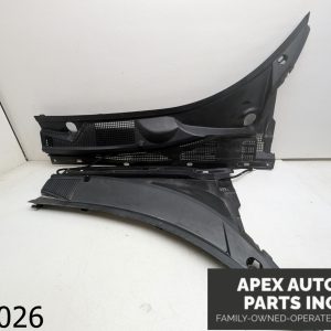 OEM 2012 Mazda MX-5 Miata 2.0L Windshield Wiper Cowl Plastic Trim Set NC