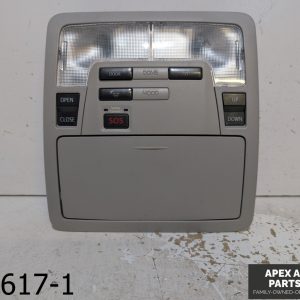 OEM 2013-2015 Toyota Avalon Limited Overhead Console Dome Map Light Lamp Sunroof