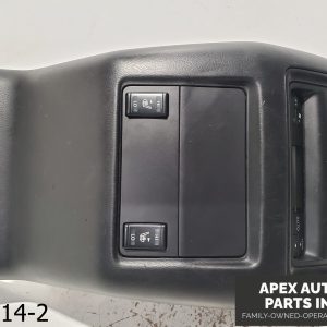 OEM 2013-2016 Nissan Pathfinder 3.5L Rear Center Console Panel Air Vents Control