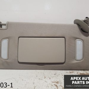 OEM 2013-2017 Chevrolet Traverse 3.6L Rh Passenger Side Sun Visor/Sunvisor