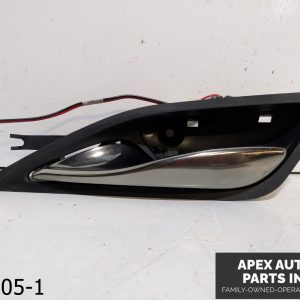 OEM 2013-2018 Cadillac ATS REAR LEFT DRIVER SIDE INTERIOR DOOR HANDLE W/ LIGHT