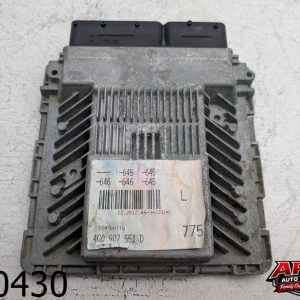 OEM 2013 Audi A6 3.0L Computer Brain Engine Control ECU ECM Module 4G0 907 551 D