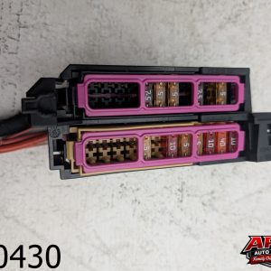 OEM 2013 Audi A6 3.0L FRONT right FUSE RELAY PLATE relay HOLDER foot well