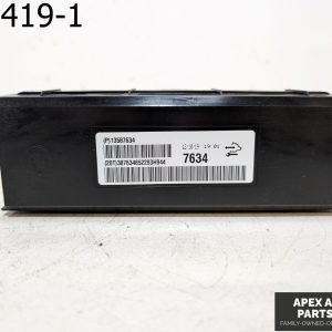 OEM 2013 Chevrolet Cruze 1.4L Temp HVAC Climate Control Module 13589914