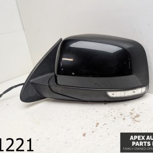 OEM 2013 Dodge Durango 3.6L EXTERIOR SIDE VIEW MIRROR BLACK LEFT DRIVER