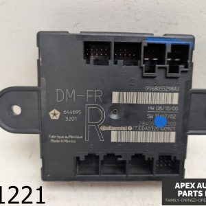 OEM 2013 Dodge Durango 3.6L Front Door Control Module Right Passenger Side