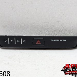 OEM 2013 GMC Acadia 3.6L Hazard Warning Switch Assembly