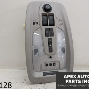 OEM 2013 GMC Terrain 2.4L OVERHEAD ROOF CONSOLE GRAY WITH SUNROOF