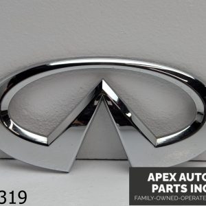 OEM 2013 Infiniti QX56 5.6L SEDAN REAR EMBLEM LOGO BADGE CHROME SYMBOL