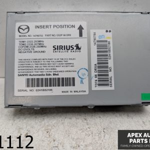 OEM 2013 Mazda CX-9 3.7L SIRIUS SATELLITE RADIO RECEIVER