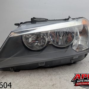 OEM 2014 BMW X3 2.0L Driver Left Headlight Halogen