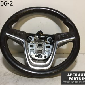 OEM 2014 Buick Verano Black Leather Steering Wheel w/Controls
