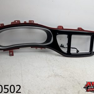 OEM 2015 Dodge Dart 2.4L Dash Trim Bezel Radio Surround with red outline