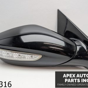 OEM 2015 Hyundai Sonata Hybrid 2.4L Passenger Side View Mirror with Blind Spot