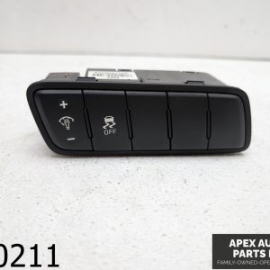 OEM 2015 Kia Cadenza 3.3L LEFT DASH DIMMER LIGHT TRACTION OFF BLIND SPOT SWITCH