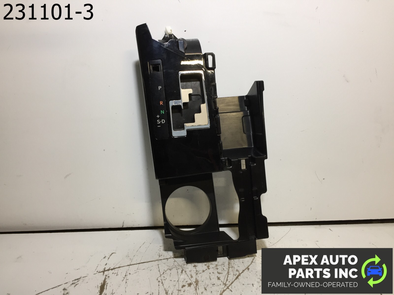 OEM 2015 Lexus ES350 FRONT FLOOR CENTER CONSOLE SHIFTER FINISH PANEL TRIM BLACK