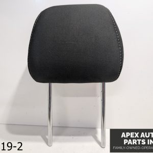 OEM 2017-2018 Ford Fusion 1.5L Front Left Right Headrest Black Cloth