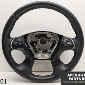 OEM 2017-2020 Nissan Pathfinder 3.5L Steering Wheel w/ Audio & Cruise