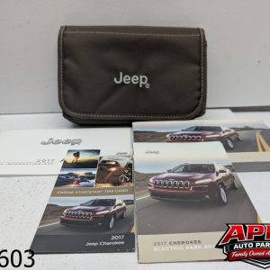 OEM 2017 Jeep Cherokee 3.2L Owners Manual Case