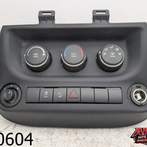 OEM 2017 Jeep Wrangler JK 3.6L Climate Control Traction Hazard Panel