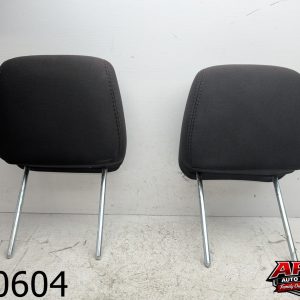 OEM 2017 Jeep Wrangler JK 3.6L Leather Front Seat Headrest Pair