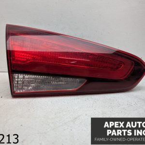 OEM 2017 Kia Forte 2.0L SEDAN LEFT DRIVER SIDE INNER TAIL LIGHT BRAKE LAMP