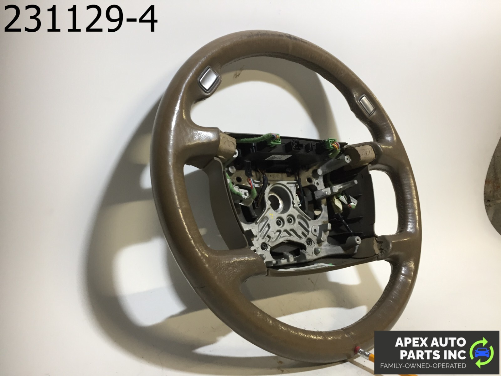 OEM BMW 745Li 2003 DRIVER STEERING WHEEL LEATHER - Image 3