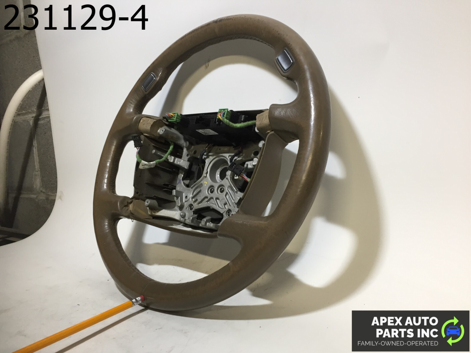 OEM BMW 745Li 2003 DRIVER STEERING WHEEL LEATHER - Image 4