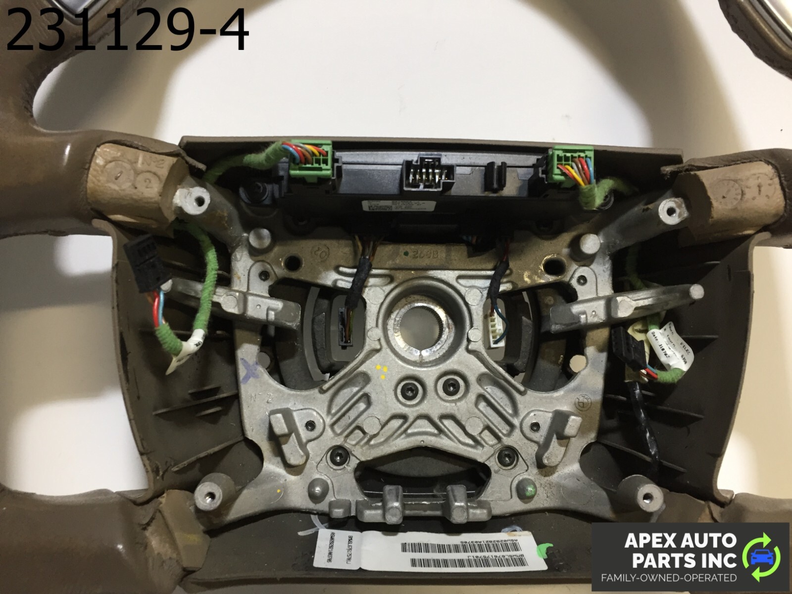 OEM BMW 745Li 2003 DRIVER STEERING WHEEL LEATHER - Image 5