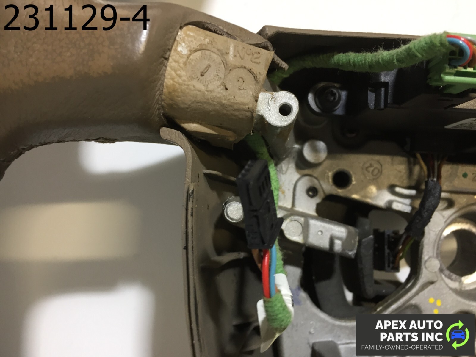 OEM BMW 745Li 2003 DRIVER STEERING WHEEL LEATHER - Image 7