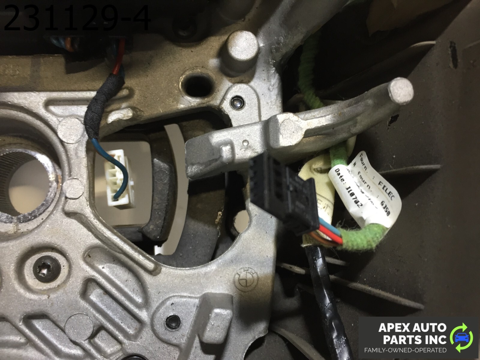 OEM BMW 745Li 2003 DRIVER STEERING WHEEL LEATHER - Image 8