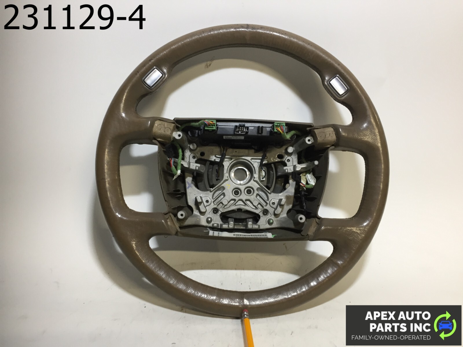 OEM BMW 745Li 2003 DRIVER STEERING WHEEL LEATHER