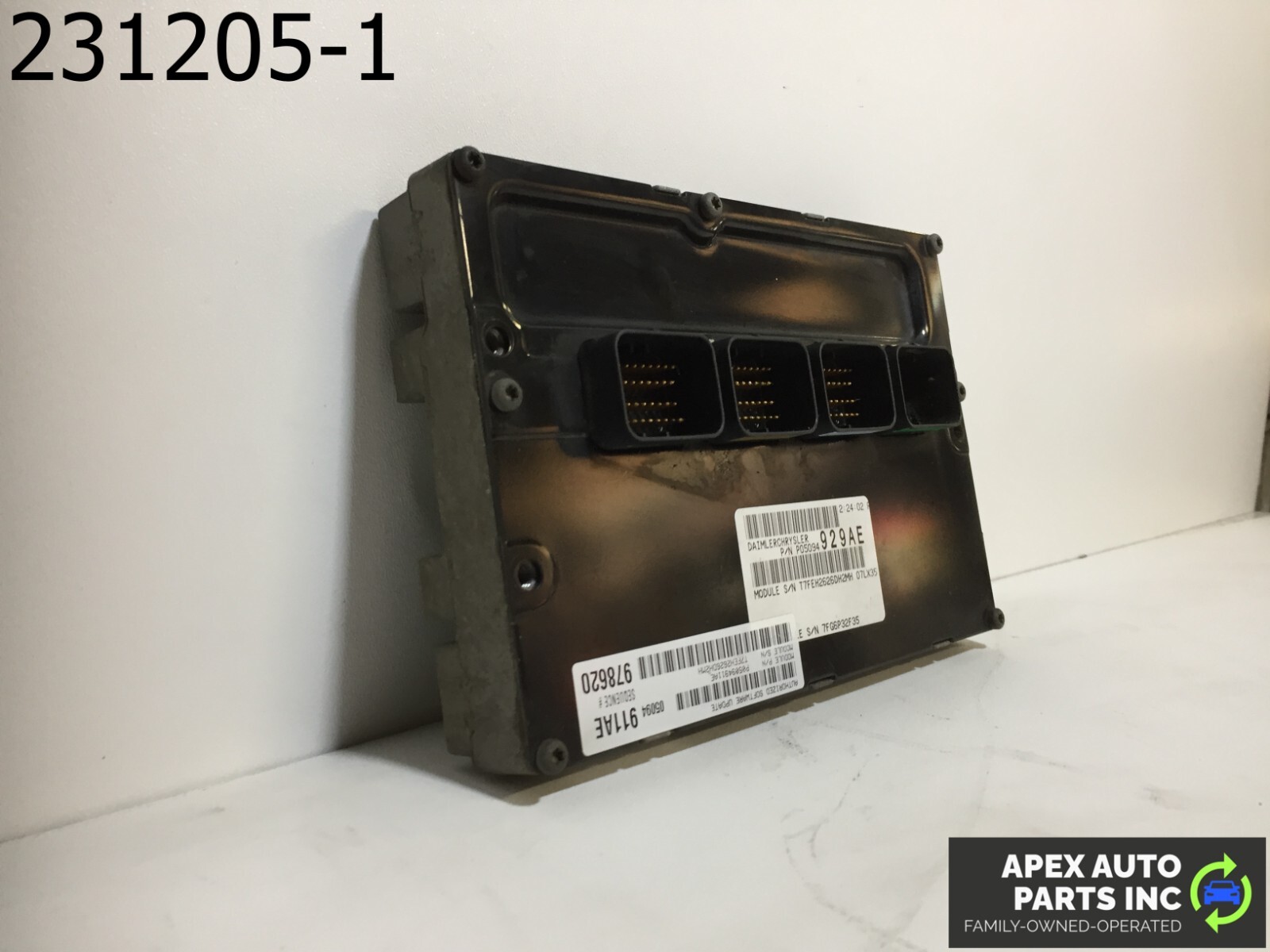 OEM Dodge Charger 2007 ECM Engine Control Unit ECU 05094928AE 605s2a4b2-QT - Image 3