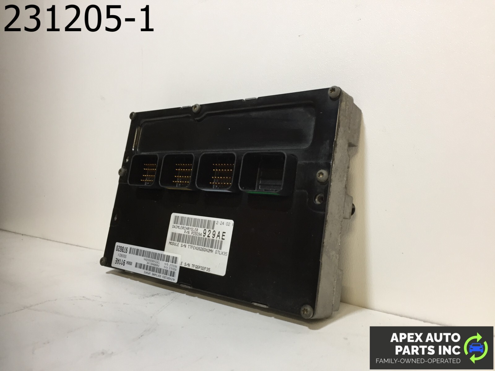 OEM Dodge Charger 2007 ECM Engine Control Unit ECU 05094928AE 605s2a4b2-QT - Image 4