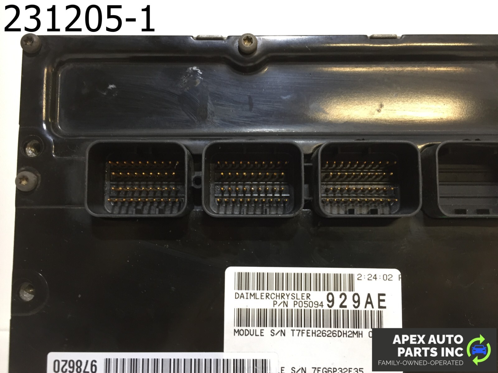 OEM Dodge Charger 2007 ECM Engine Control Unit ECU 05094928AE 605s2a4b2-QT - Image 8