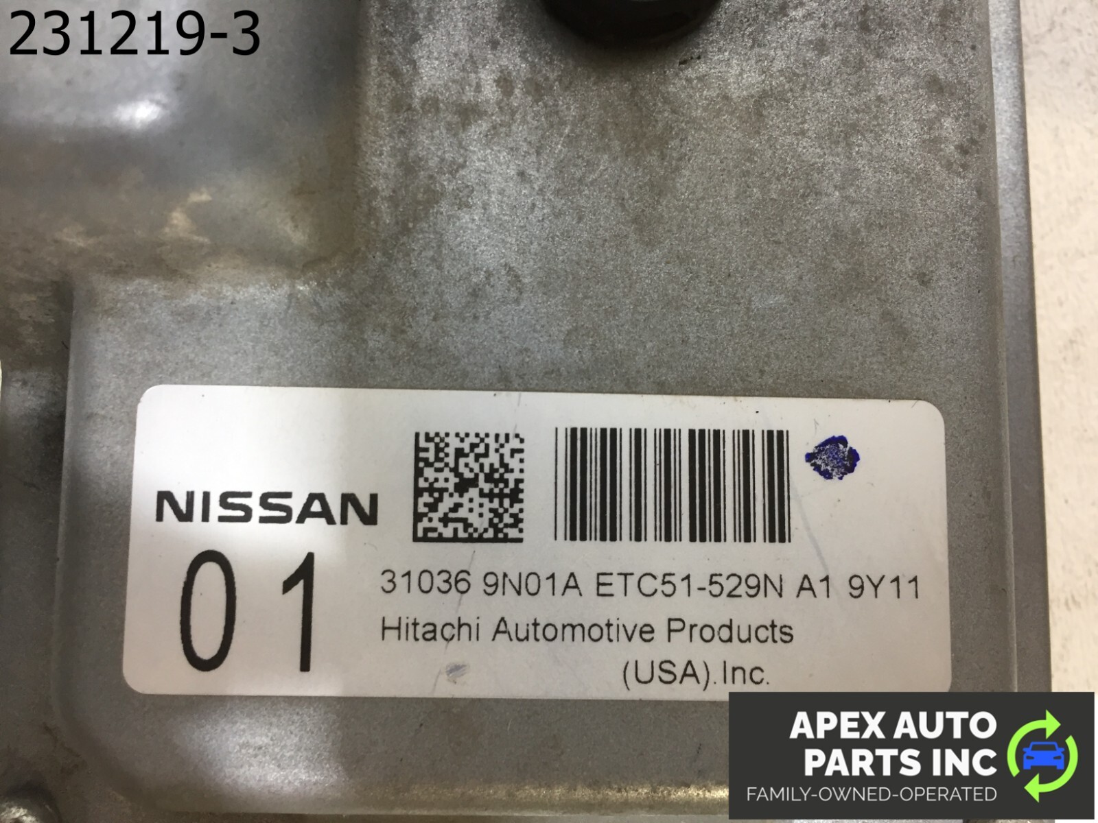 OEM Nissan Maxima 2010 TCM TCU 31036 9N01B - Image 9