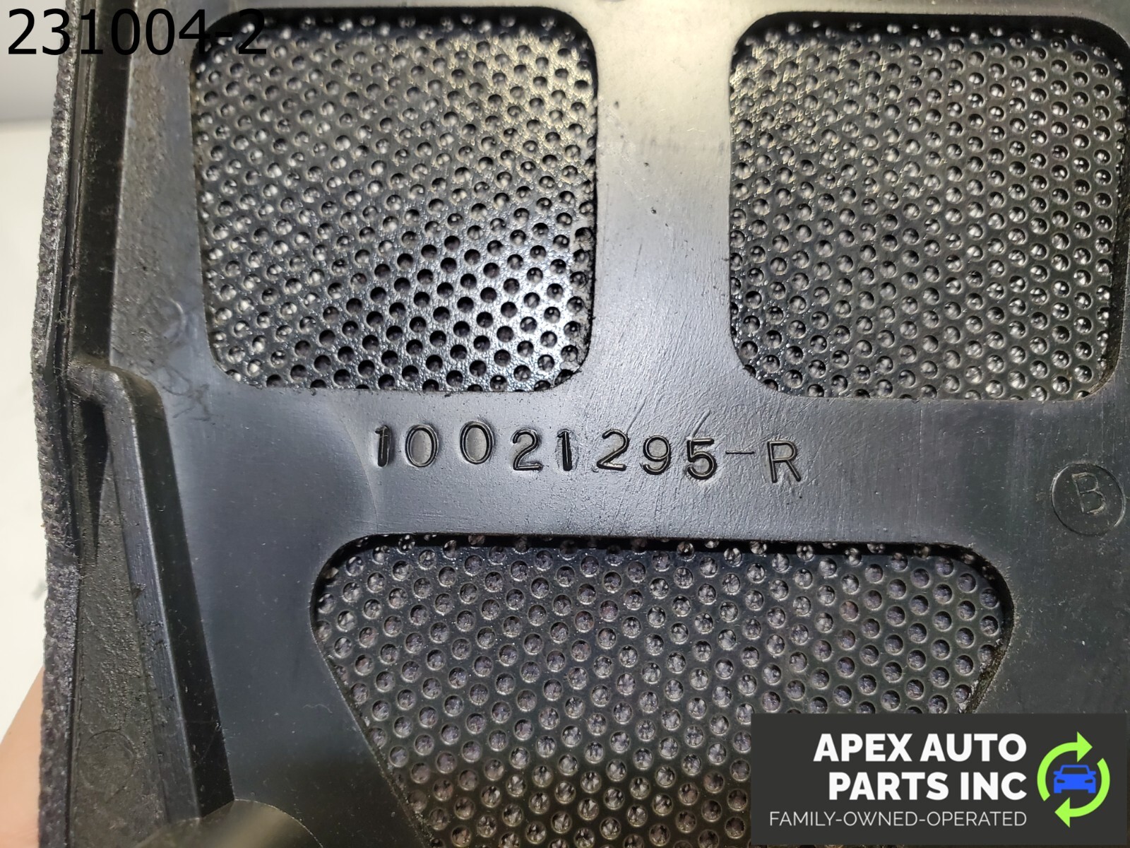 OEM Pontiac Fiero 1 Dash top Speaker Cover Grilles Right - Image 8