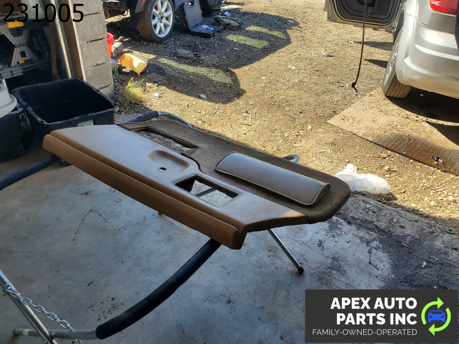 OEM Pontiac Fiero 1985 FRONT INTERIOR DRIVER DOOR TRIM PANEL - Image 5